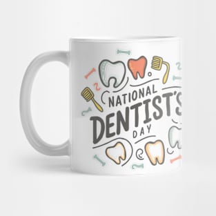 national dentist's day Mug